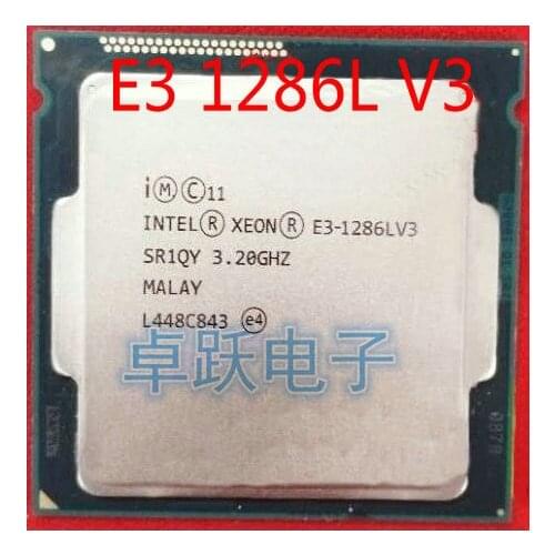 Intel E3-1286L v3 Processor Quad-Core 3.2GHz LGA 1150 TDP:65W E3-1286Lv3 E3 1286L v3 free shipping