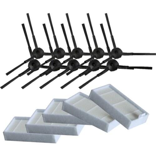 Hepa Filter & Side Brush Vacuum Cleaner parts Accessories for Panda x500,Gutrend JOY90/FUN 110