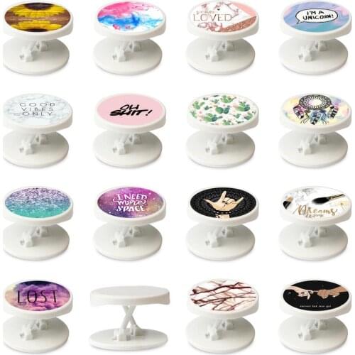 Mobile Phone Accessories Grip Finger Ring Holder Portable Expanding table Stand and Grip Pocket for iPhone Samsung xiaomi