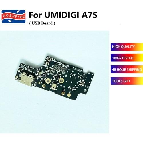 For UMIDIGI A7S / A9 Pro USB Board Charge Port UMIDIGI A7S / A9Pro / Bison GT Bottom USB Plug Charging Board Replacement