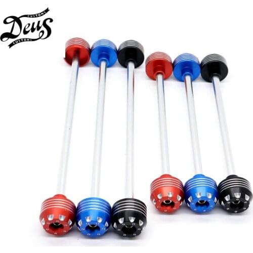 Front Rear Axle Fork Crash Sliders For YAMAHA FZ6N FZ6S FZ6 N/S 2004-2009 05 06 07 08 Motorcycle Accessories Wheel Protector