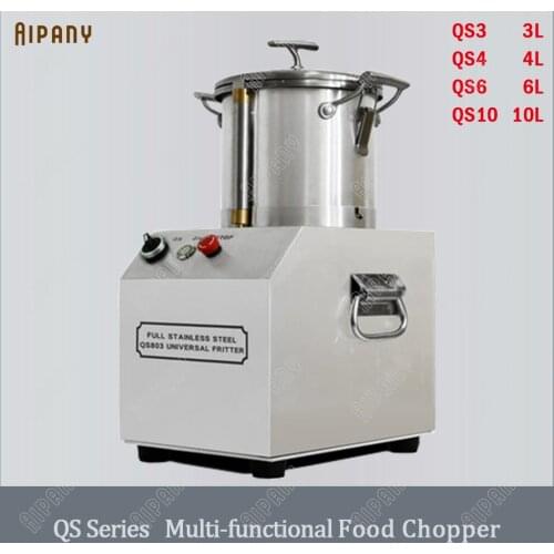 QS3 electric food chopper cutter cutting machine multifunctional food processor meat mincer vegetable bowl chopper cutter