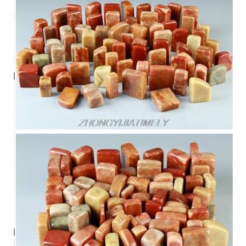 Jinshi seal carving stone, seal stone, Shoushan stone, beginner practice chapter material, carving tools