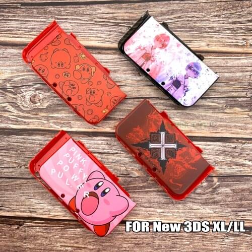Protective Case for Nintend NEW 3DS XL / LL Housing Pattern Shell Cover for Nintendo NEW 3DSLL Console