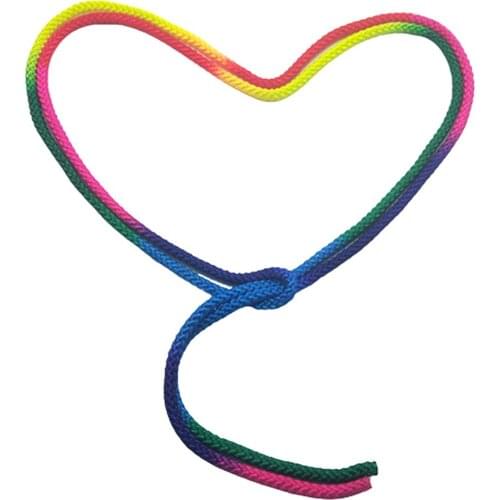 Women Sports Training Aerobics Skipping Cord Gymnastics Rope Rhythmic Jumping Exercise