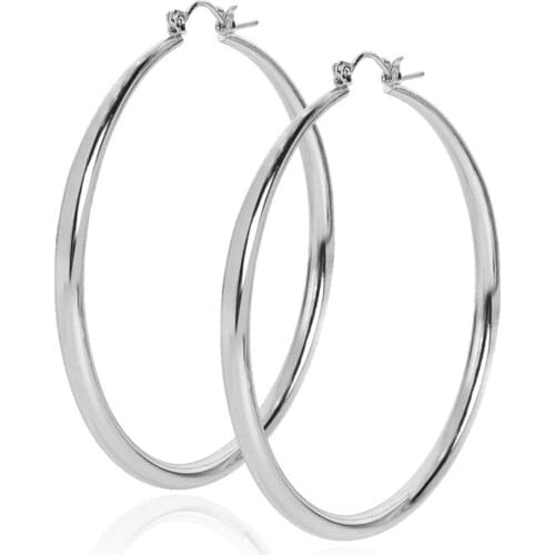 Women Earrings Exaggerate Large Circles Earrings Banquet Couple Wedding Earrings Fashion Charm Jewelry Give Girl Birthday Gift