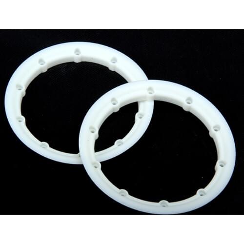 2pcs/a pair rc car nylon outter beadlock of wheel hub assembly for 1/5 scale losi 5ive-t rovan lt remote control toys truck