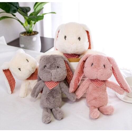 20-35cm Kawaii Pink Rabbit Soft Plush Toys Soft Stuffed Animals Bed Sofa Decor Cute Toys for Girls Children Kids Birthday Gifts