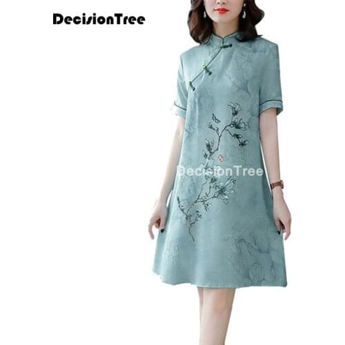 2021 cheongsam women ao dai lace qipao chinese dress qipao party vintage elegant dresses for women chinese traditional dress