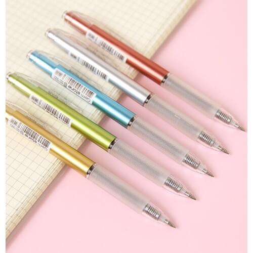 3pcs BZNVN The creative and colorful pen 0.5mm bullet black neutral Pen For Writting examination office