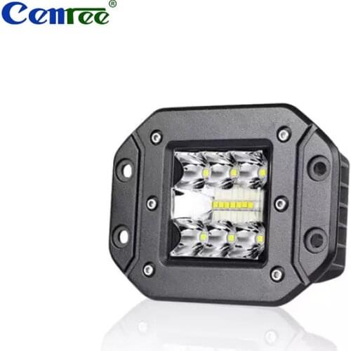 CENREE 39W Work Light bar Off-road Vehicle Truck LED Car Fog Light 9-32 V DC Square Daytime Running Waterproof Replacement