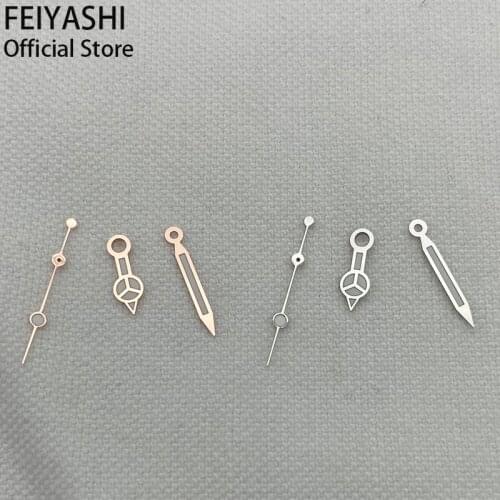 FEIYASHI watchs hands green luminous hands accessory parts fit NH35 NH36 Citizen Miyota 8205 8215 821A movement