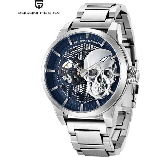 Mens Mechanical Watch Top Brand Mens Watches Luxury Automatic Hollow Waterproof Sapphire Business Wristwatch Relogio Masculino