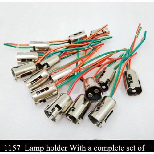 Lamp holder wire harness Car lamp holder accessories 1157-A car lamp taillight holder assembly connector automotive plug