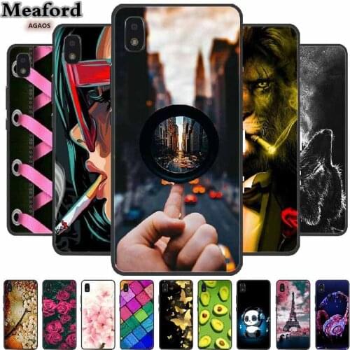 For ZTE Blade L210 Case Silicone TPU Soft Back Cover Phone Case For ZTE BladeL210 Blade L 210 Case Shockproof Cartoon Funda Capa