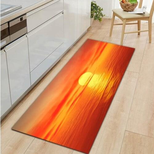 Beautiful Scenery 3D Print Doormat Home Kitchen Carpet Hallway Modern Living Room Balcony Bath Mat Non Slip Rectangle Area Rugs