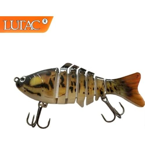 Lutac Hard Plastic Jointed Bait Fishing Lures Wholesale Price Hot Sale Products
