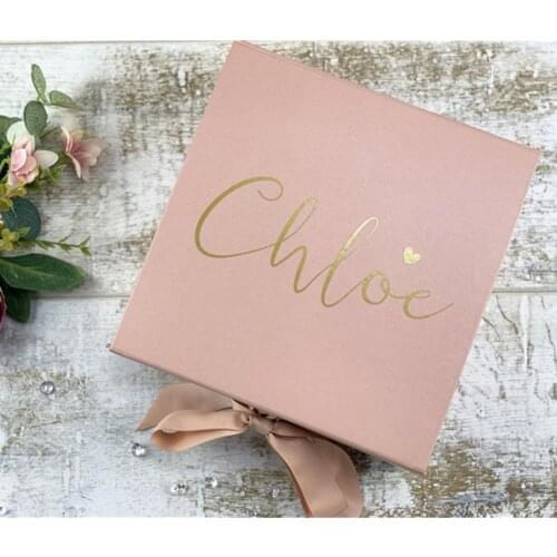 Custom name text Bridesmaid Propsal Box, Wedding Gift Box, Will you be my Bridesmaid, Be My Bridesmaid, Bridal Shower Gift Boxes