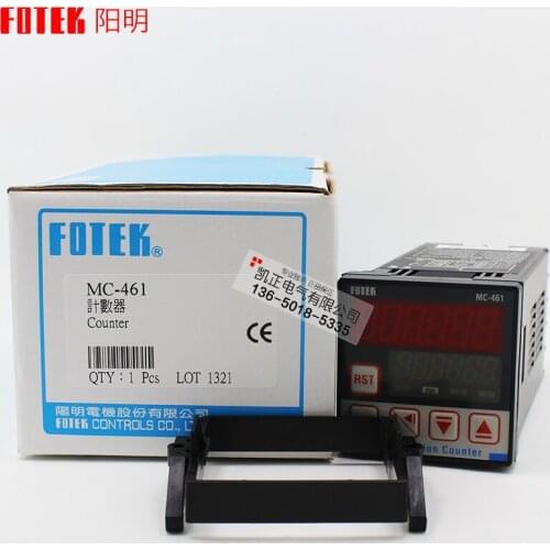 Original authentic Taiwan Yangming FOTEK multi-function counter MC-461 counter new inspection