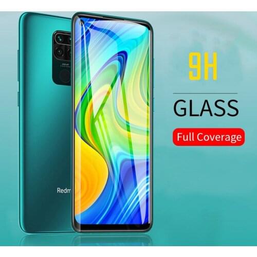 Tempered Glass Film For Xiaomi Redmi 9A 9AT 9C 8A 7A 6A K40 Note 10S 9S 9T 8T 7S 8 9 10 Pro Poco X3 Full Cover Screen Protector