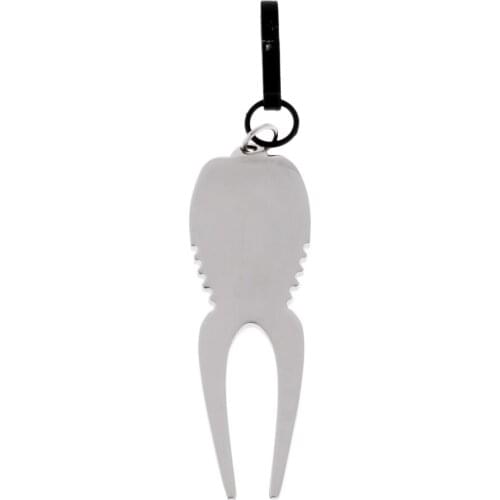 Sturdy Golf Divot Repair Tool with Attached Magnet Ball Marker