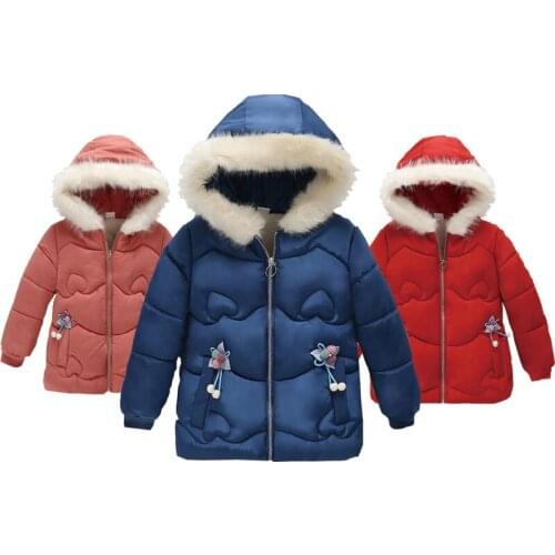 2020 Baby Girls Knit Winter Warm Newborn Infant Sweaters Fashion Long Sleeve Hooded Coat Jacket Kids Clothing Outfits