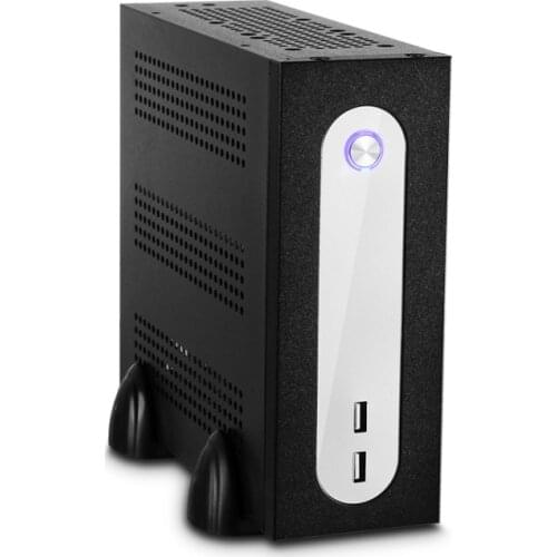 72*190*205MM E-G3 Mini ITX Universal Server Tower SGCC Computer Case PC Chassis 6xCOM Port Embedded gabinete gamer computador