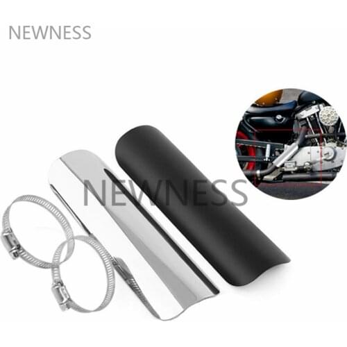 Motorcycle Exhaust Muffler Pipe Heat Shield Cover Guard Protector For Harley Dyna Cruiser Road King Softail Sportster Cafe Racer