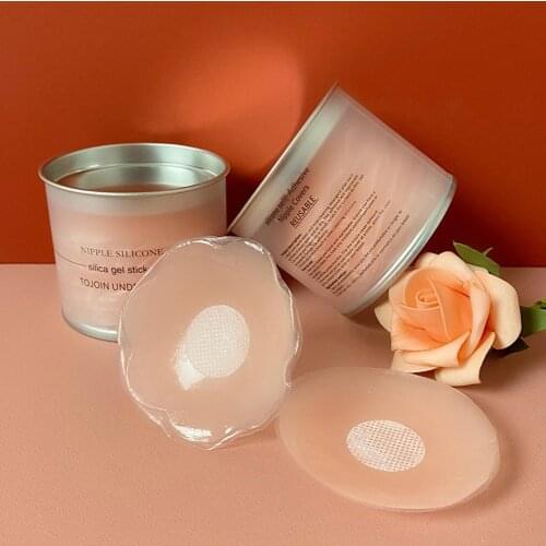 1/2/4/6 Pair Women Nipple Cover Reusable Nipple Covers Charm Boob Tape Silicone Breast Sticker Pezon Woman Accesoires