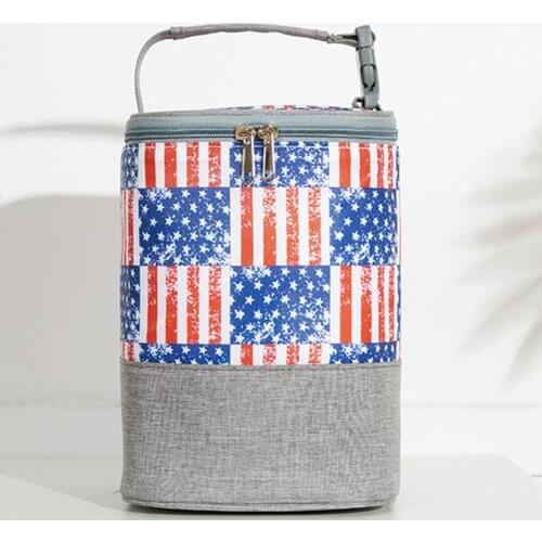 1PCS Thermal Bag Large Capacity Portable EPE Breast Milk Bottle Holder Lunch Bag for Baby Feeding Bottle Insulation Bag