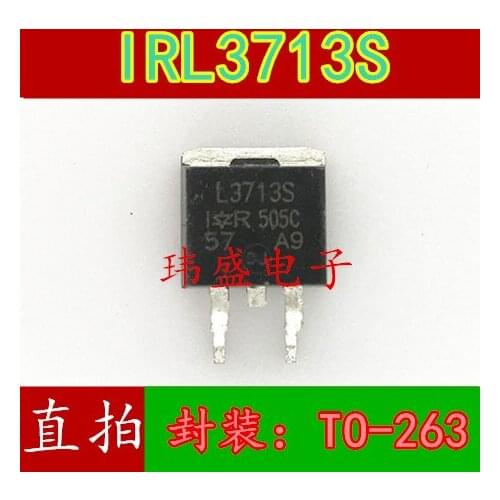 10pcs IRL3713S TO-263 30V260A NPN