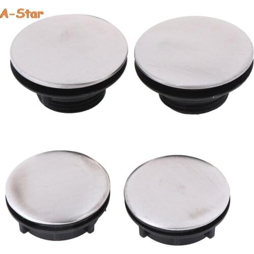 2Pcs Hot New Sink Tap Hole Cover Kitchen Faucet Hole Cover Stainless Steel Dropshipping