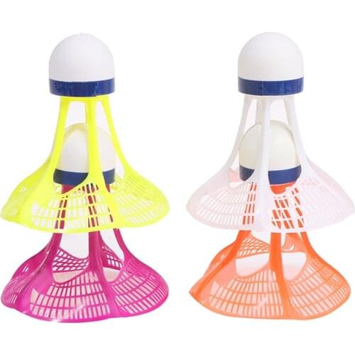2020 New Original AirShuttle Outdoor Badminton AirShuttle Plastic Ball Nylon Shuttlecock Ball Stable Resistance 3pcs/Pack