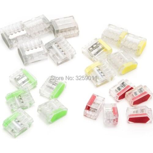 300PCS Suyep Push-in Wire Connector Dosenklemmen Compact Terminal Block PC-25X/PC25X-CL/PC25XX-CL 22-12 AWG Assortment Kit