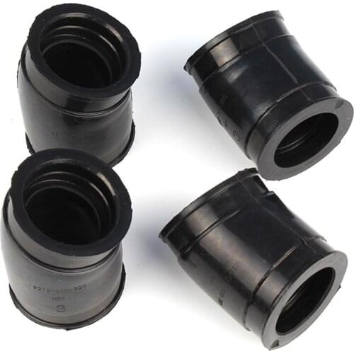 4x Motorcycle Carburetor Boot Insulators Intake Manifold For Honda CB750 Four K0 1969-1970