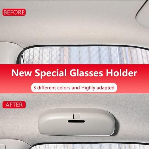 Carmilla ABS Car Glasses Case for Subaru XV Forester Outback Legacy Tribeca Impreza WRX Auto Sunglasses Holder Storage Box Parts