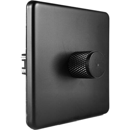 Black Stainless Steel Panel Toggle Switch Wall Light 1 Gang 2 Gang 2 Way Dimmer Switch Wall USB Outlet EU Socket