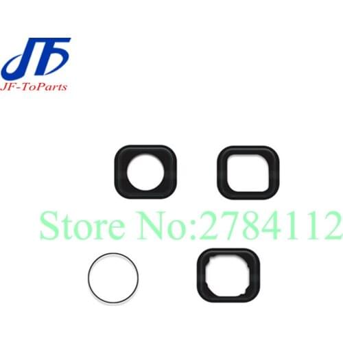 50pcs/lot For iPhone 5 5S 6 6S 7 Plus Home Button Glue Adhesive Holding Gasket Rubber Spacer Sticker Replacement Parts