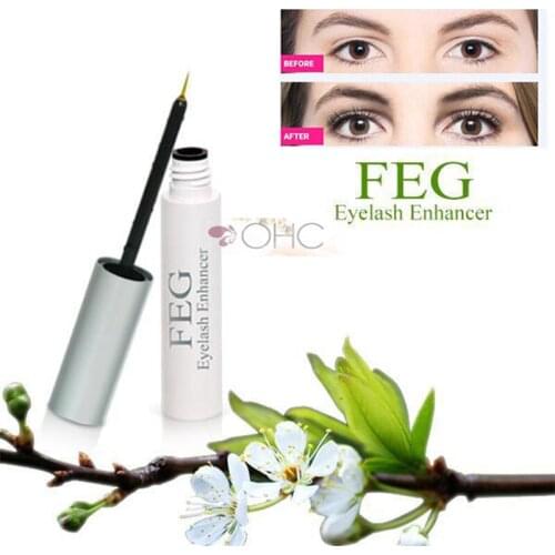 Feg Eyelash Enhancer Natural Liquid Treatments Eyes Makeup Lengthening Nutritious Eye Lash Longer Thicker 3ml
