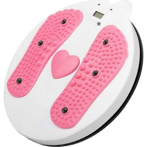 Magnetic Waist Wriggling Plate Balance Board Slimming Legs Fitness Equipment Health Thin Waist Exerciser Twist Board Twister