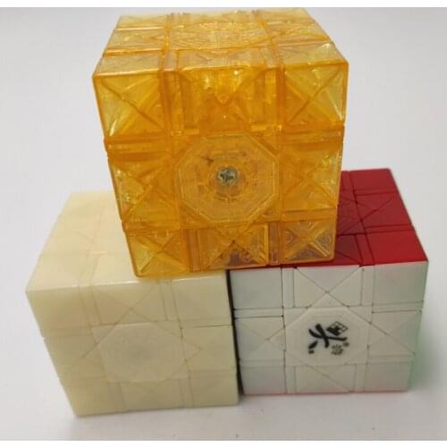Dayan Bagua Cube Transparent-orange Pirmary Limited Version Cube Puzzle Cubo Magico Educational Toy Gift Idea Drop Shipping