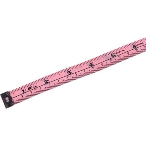 150cm 60" Vinyl Tape Measure Tailor tool cm/inch Clothes Measure Measurement Ruler Chest Hips Waist Size Standard Tape