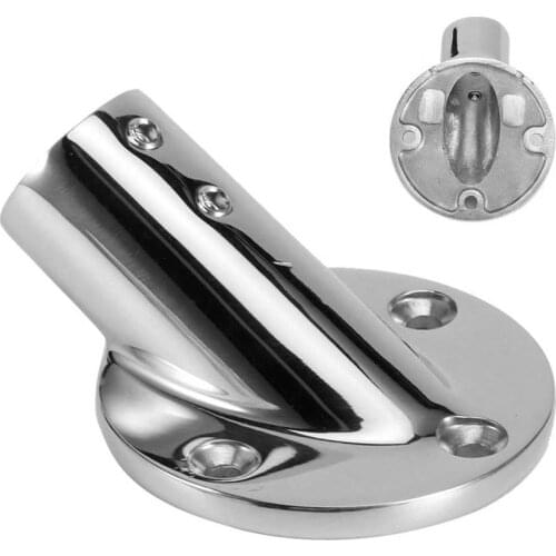 Boat seat 30 Degree Round Tube Base Hand Rail Railing Fitting 316 Stainless Steel Marine Boat Parts boat accessories marine