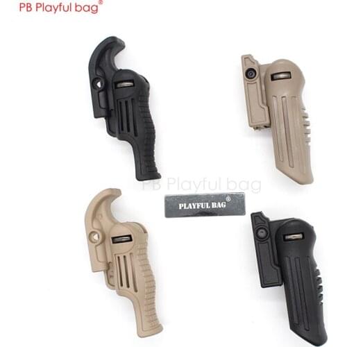 Playful bag Outdoor Tactical Nylon Grip Water-bullet-gun Jinming/AK/M4/MP7 Duck Beak Grip verion 1/2 CS toys Gun parts LD48