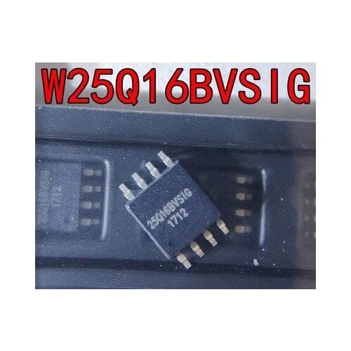 10PCS W25Q16BVSSIG SOP8 W25Q16 25Q16BVSIG SMD W25Q16BVSIG SOP-8 and IC