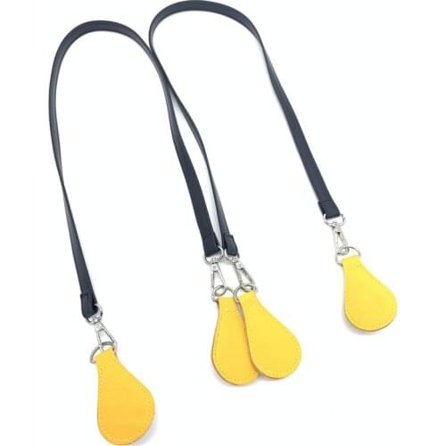 100 cm PU LEATHER bag handles for obag new color match
