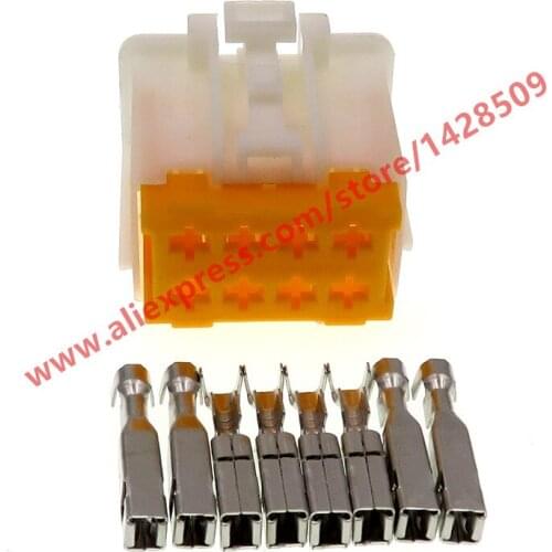 20 Sets 8 Pin Auto Electrical Electric Engine Plug Plastic Connector For Motor