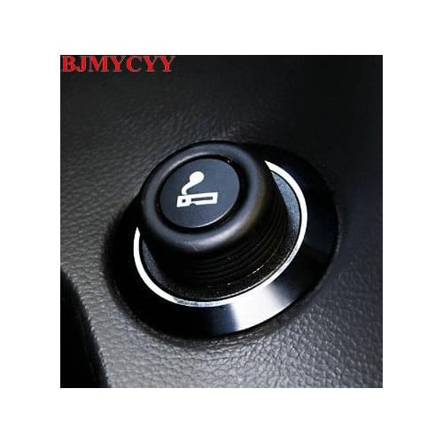 BJMYCYY Car cigarette lighter color decorative light circle for Chevrolet Malibu 2013 2014