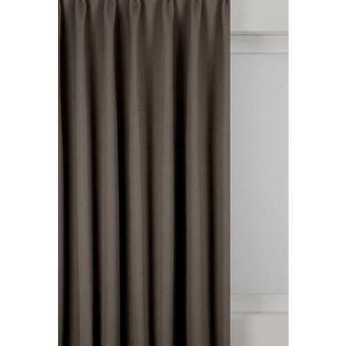 Belle Cose Country Style Straw Thermal Blackout Blackout Stone Color Backdrop Curtain Single Wing 100x260 cm