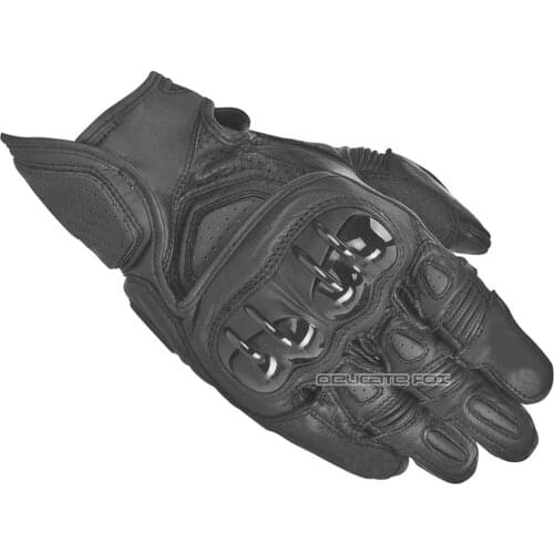 Black Glove Motorsport ATV Bike Off-road Motocross Leather Gloves